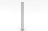 Detailed view of the Sunstone 3" Spacer Panel for Cabinet Front highlighting its brushed finish and sturdy frame.